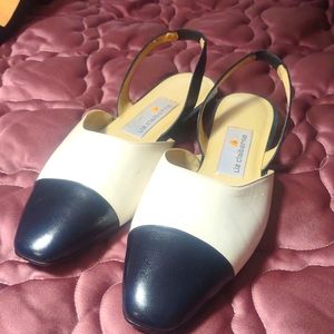 Liz Claiborne open kitten heels